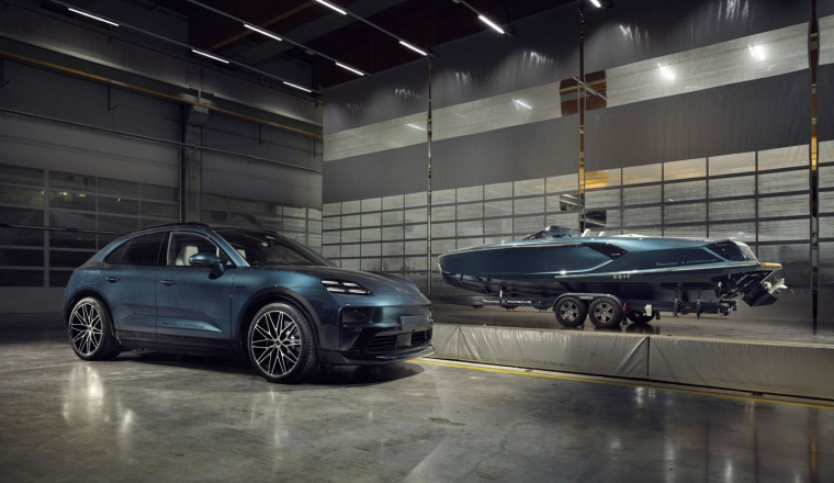 Fancy a speedboat powered by a Porsche Macan?