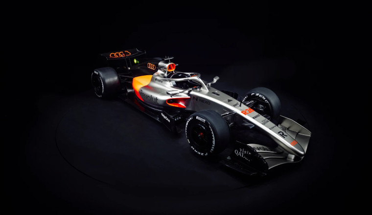 Audi reveal their new car for 2026 F1 season