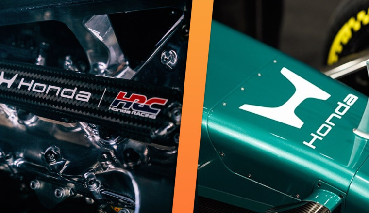 Honda Already Put Its New Logo on the 2026 Aston Martin F1 Car