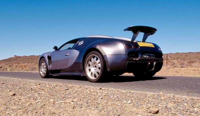 Look At The Goofy Wings On Bugatti's Prototype Veyrons