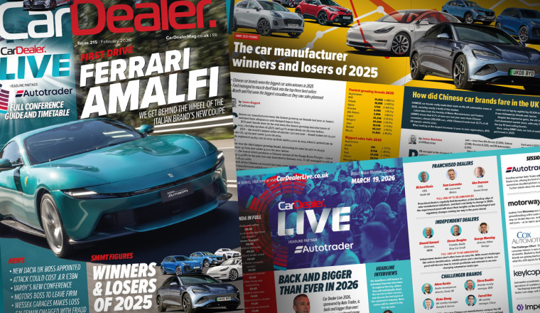 Out now: Issue 215 features Car Dealer Live 2026, Ferrari Amalfi, and all the latest news