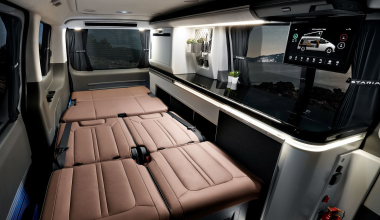 You Can Sleep In This Hyundai Camper Van, But You Can’t Buy It Yet