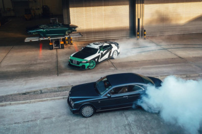 Bentley Hired Travis Pastrana to Hoon a Supersports Gymkhana Style