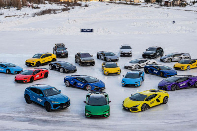 Lamborghini Accademia Neve 2026: mastering ice, power, and electrification in Livigno