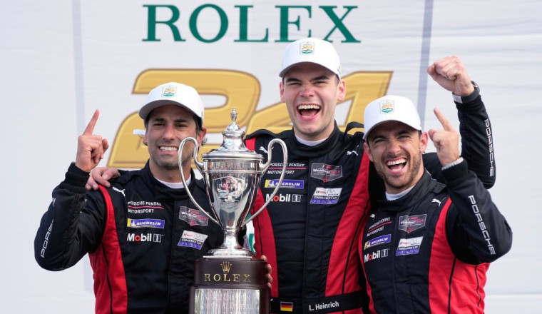 Team Penske gets 3-peat in Rolex 24 at Daytona