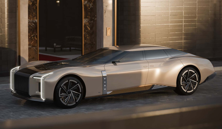 This Hybrid Limousine Concept Is Fit For A Bond Villain