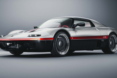 Bertone's New V6 Retro Sports Car Has Pop-Up Headlights