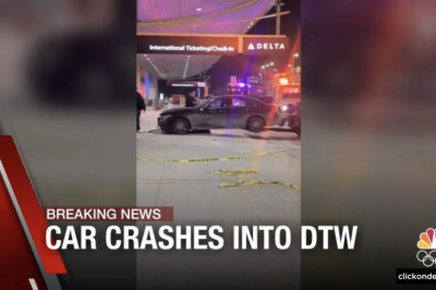 Crashing Out At The Detroit Airport Is Understandable, But Actually Crashing Into It Is Still Inadvisable