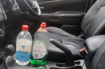 Drivers urged to put washing up liquid and vinegar in cars