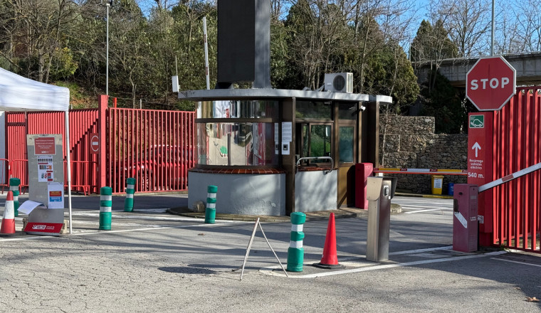 Security clampdown outside F1's private 2026 test