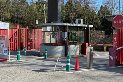 Security clampdown outside F1's private 2026 test