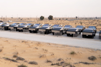 Tesla’s Trying To Sell The Cybertruck Somewhere You’d Never Worry About Gas