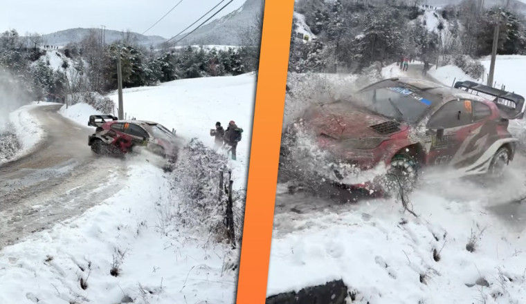 Watch: This WRC Toyota’s Incredible Save Looks Like Forza Horizon in Real Life