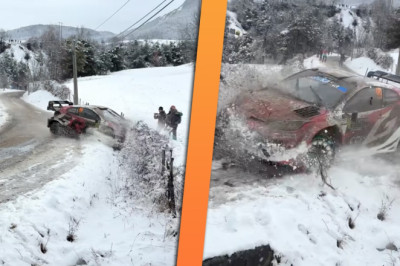 Watch: This WRC Toyota’s Incredible Save Looks Like Forza Horizon in Real Life
