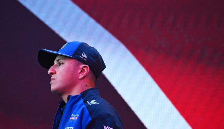 Big Hadjar shunt ends Red Bull's second F1 test day