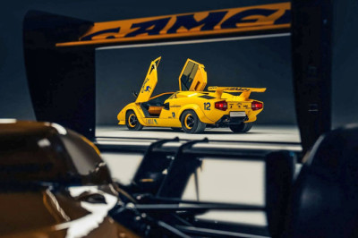 Ultimate two-car Lamborghini garage for sale