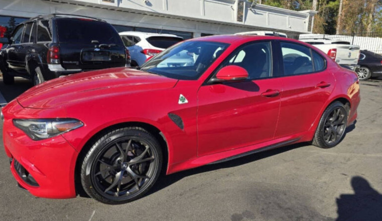 You Could Buy This Alfa Romeo Giulia Quadrifoglio For Less Than The Cost Of A New Honda Civic