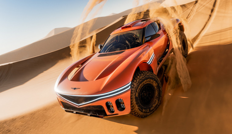 1,110-HP Genesis X Skorpio Concept Is A V8-Powered Off-Road Coupe That Should Take On Dakar, And Genesis Will Sell You One [Update]