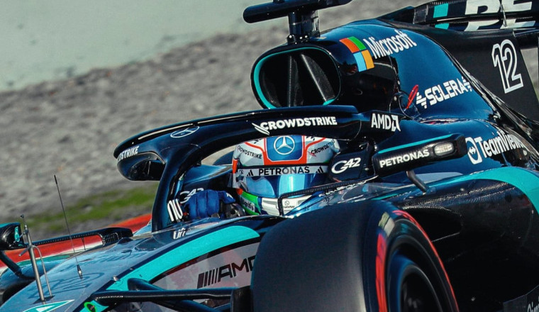 Mercedes stays on top of Barcelona test as Antonelli goes fastest