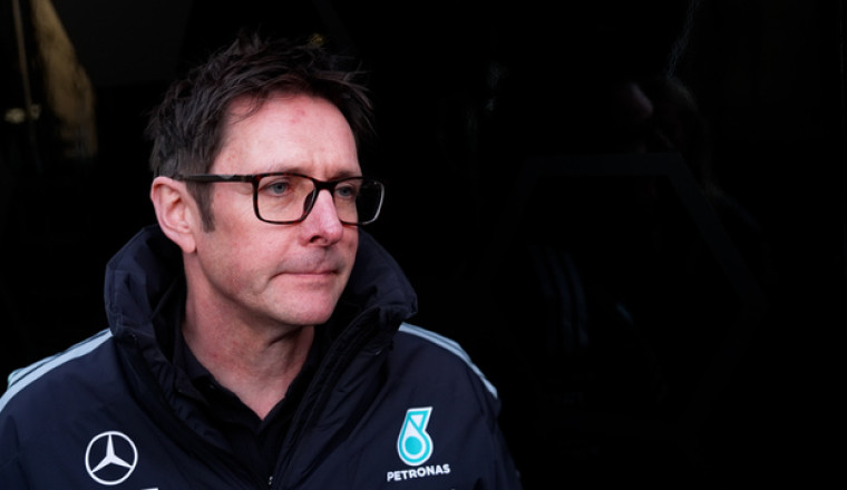 'Today the car worked faultlessly' - Shovlin 'really pleased' with Mercedes' second day on track