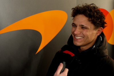 'Unbelievable to see the number 1 in my car' - Norris reviews 'good' first day on track in Barcelona