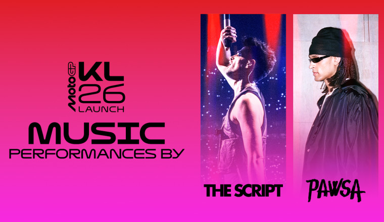 Multi-award-winning band The Script, global hit DJ PAWSA and Malay group DOLLA to perform at MotoGP Season Launch