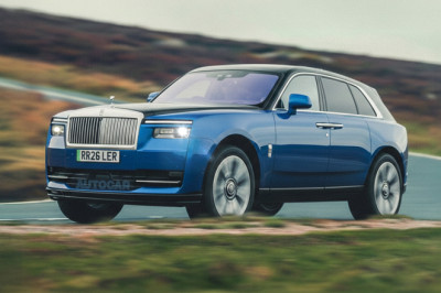 Rolls-Royce priming electric Cullinan with dramatic new look