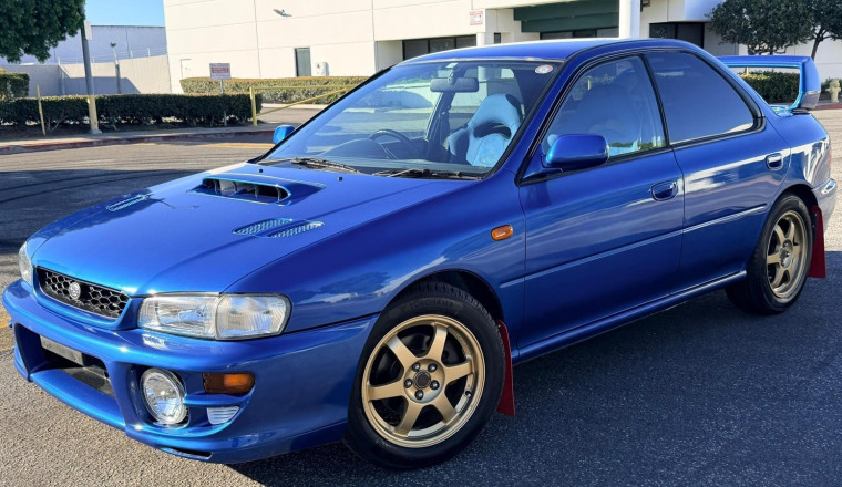 Here's Your Chance To Buy 1 Of Only 1,000 Original Subaru Impreza WRX Type RAs Ever Built