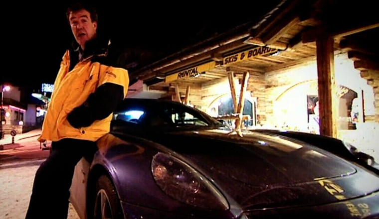 Top Gear once raced to the Swiss Alps in a Ferrari and Jeremy Clarkson won by minutes