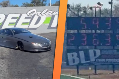 Mazda 13B-Powered Drag Car Shatters Rotary Record With 5.93-Second Quarter-Mile