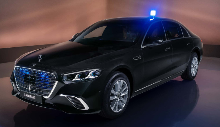 The New Armored V12 Mercedes S-Class Will Take A Bullet For You