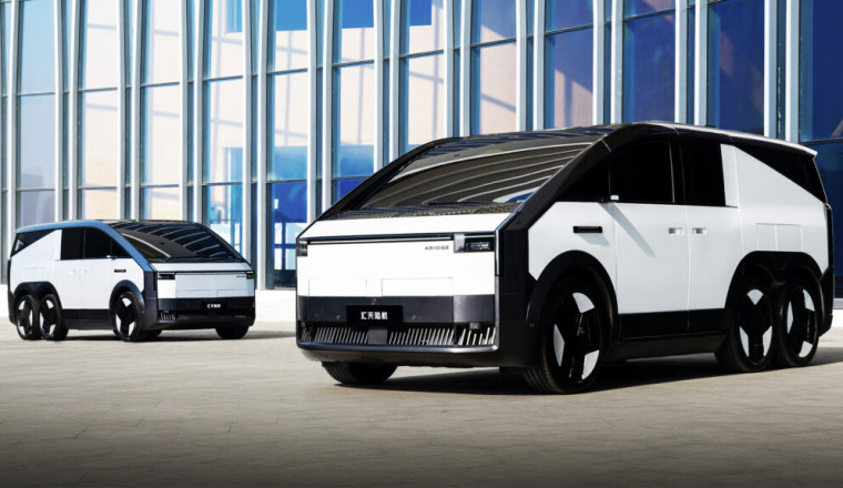 You Can Now Buy A 2-Seater Drone That Comes With Its Own Giant Minivan Garage