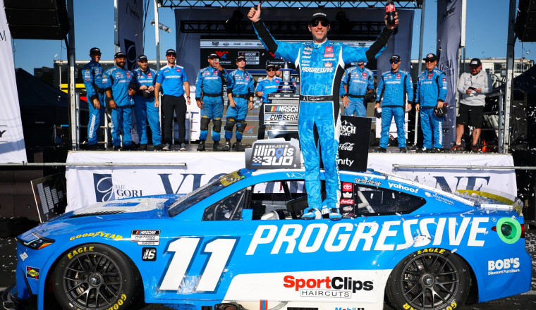 Denny Hamlin has re-torn his shoulder