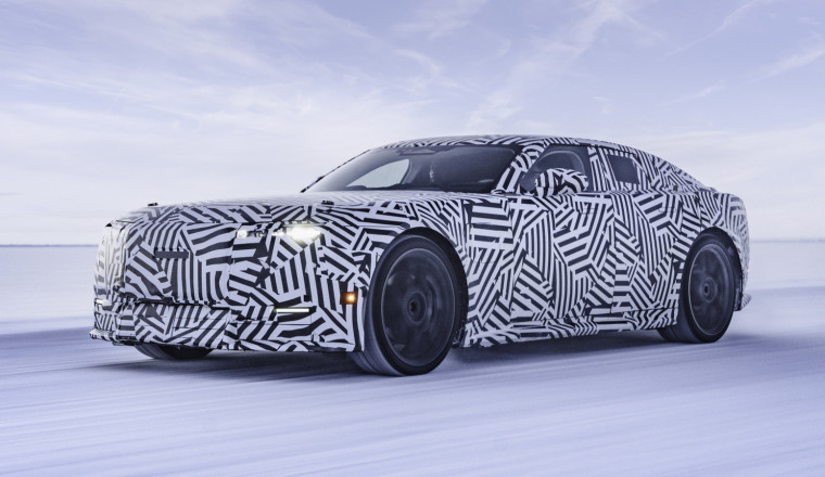 Jaguar's 1,000-HP Four-Door Electric GT Looks Right At Home Drifting Through The Snow