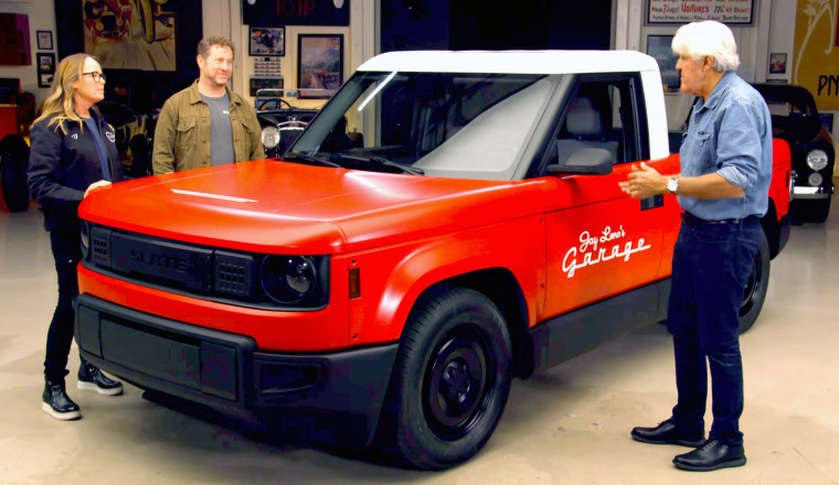 Jay Leno Drives The $25,000 Pickup You Modify Like IKEA Furniture