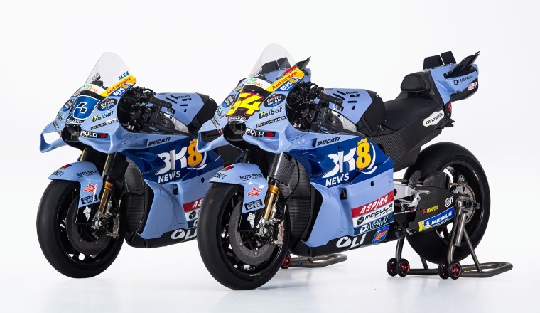 Pure essence. BK8 Gresini Racing MotoGP unveil 2026 colours