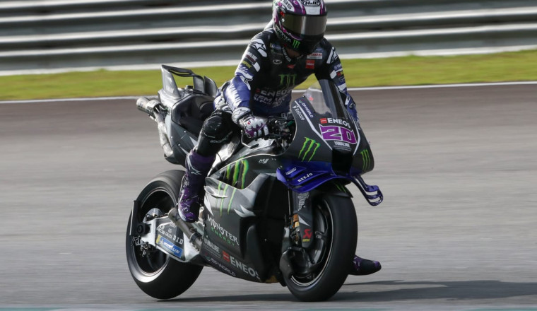 Quartararo withdraws from Sepang MotoGP test at end of day one