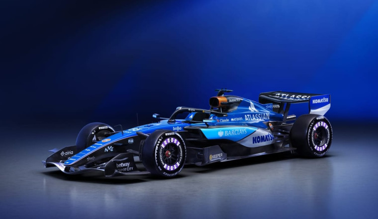 Williams reveals livery for late 2026 F1 car that's 'most complex' yet
