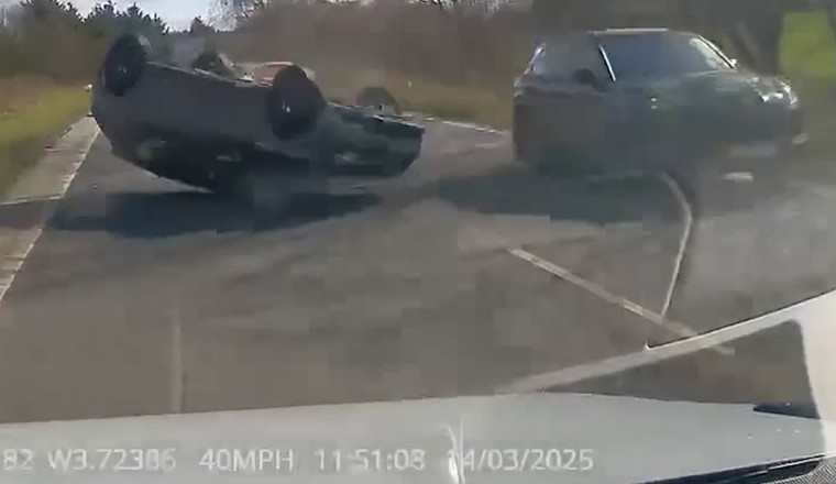 Record number of dangerous drivers shopped to police last year - here are some of the worst examples caught on camera