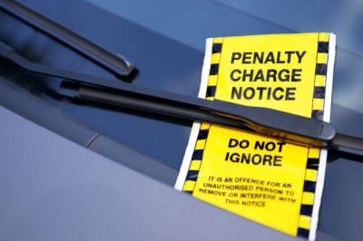 Driver fined £70 after mounting the kerb to make way for police car