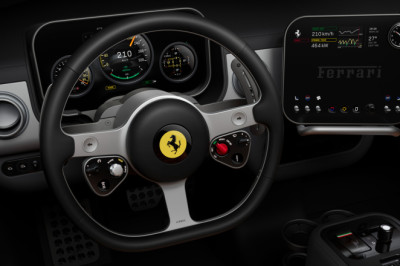Ferrari's First EV Officially Has A Name And A Lovely Tactile Interior Created By Apple's Former Design Boss
