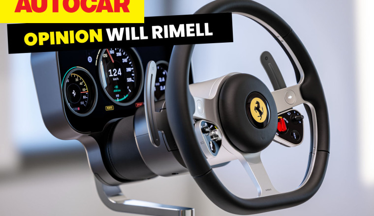 Hands on with interior of Ferrari Luce EV: an iPhone moment for cars