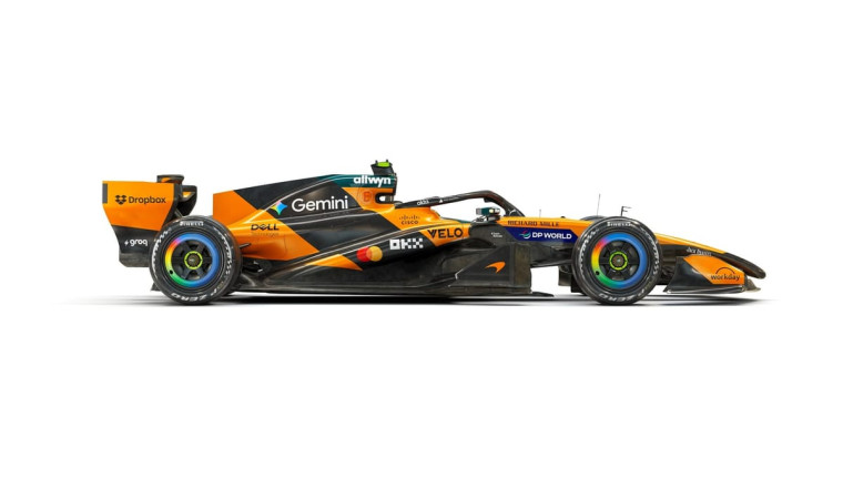 McLaren reveals its livery for F1 title defence in 2026