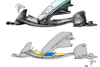 Mercedes and Aston Martin among outlier F1 2026 active aero choices