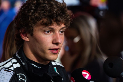 Mercedes' Antonelli unharmed after car crash