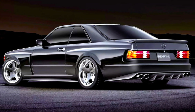 This Wild Mercedes Restomod Shares Its Engine With A Supercar