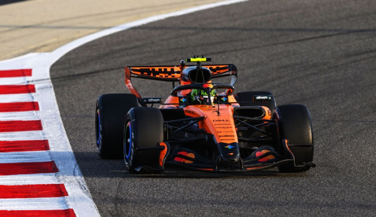 F1 champion Norris tops day 1 of Bahrain testing