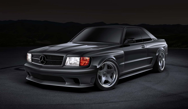 This Classic Mercedes Is Getting An Awesome Widebody, V12 Makeover