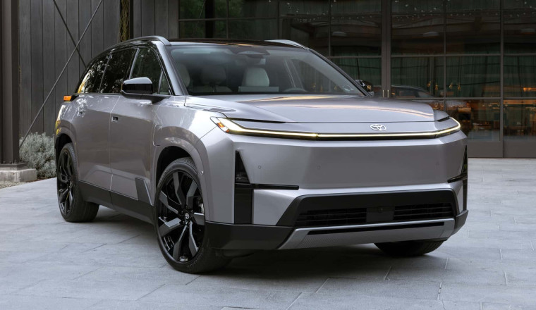 Toyota Just Introduced Its First Electric Three-Row SUV