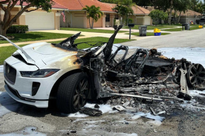 Jaguar Issues Fourth Battery Fire Recall. Park Your I-Pace Outside. Again.